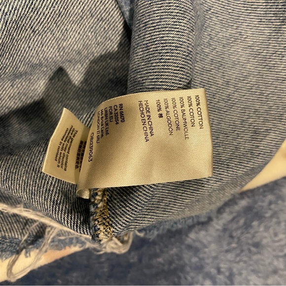 We The Free by Free People Denim skirt with belt - Picture 6 of 6